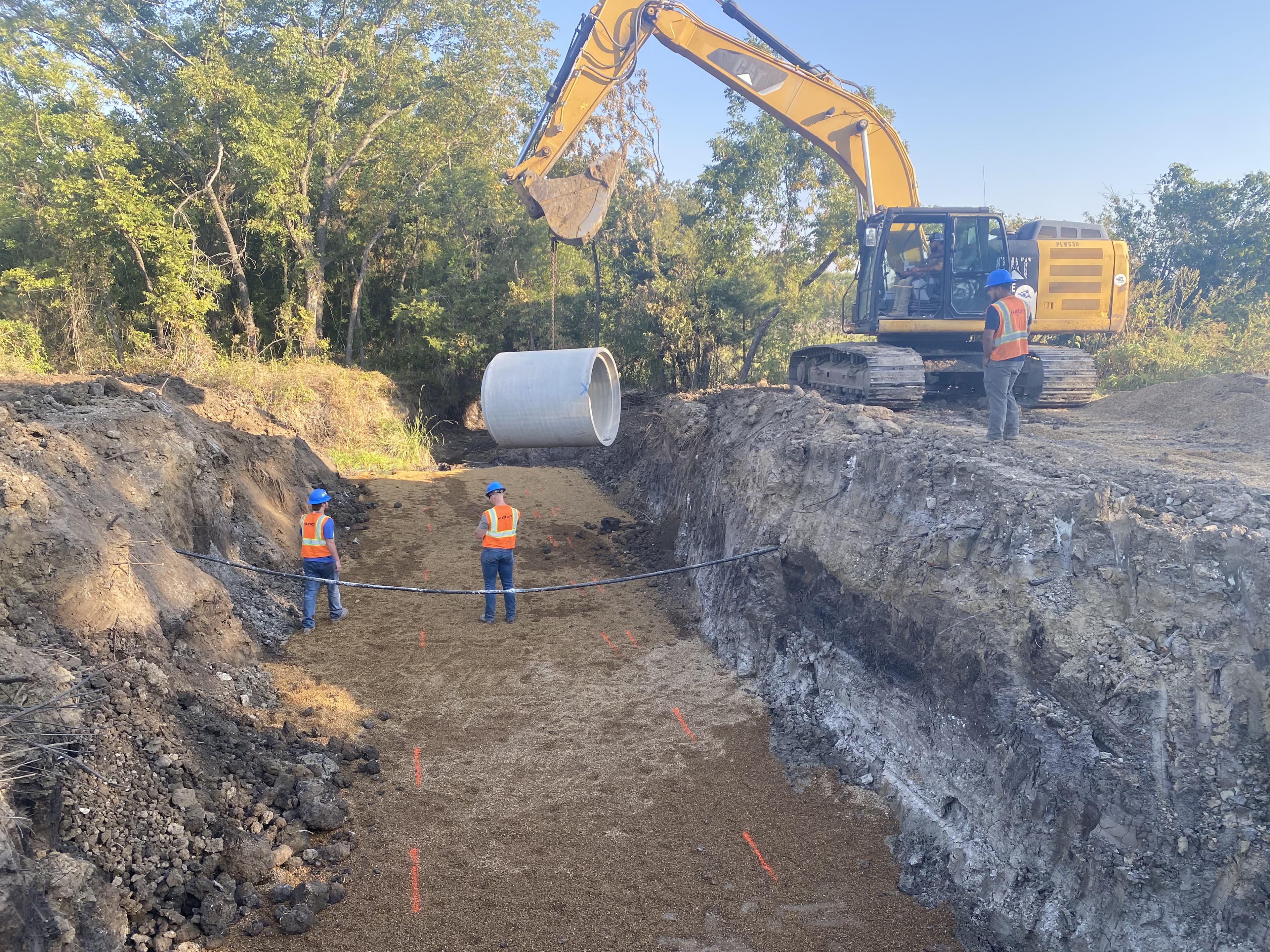 Ennis Water Tower Site Prep